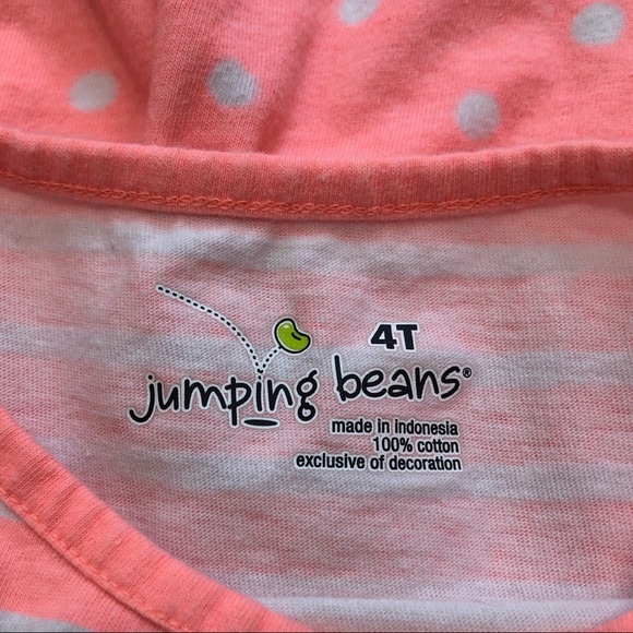 Jumping Beans dress pink, Cat & Jack romper 4T - Picture 5 of 8